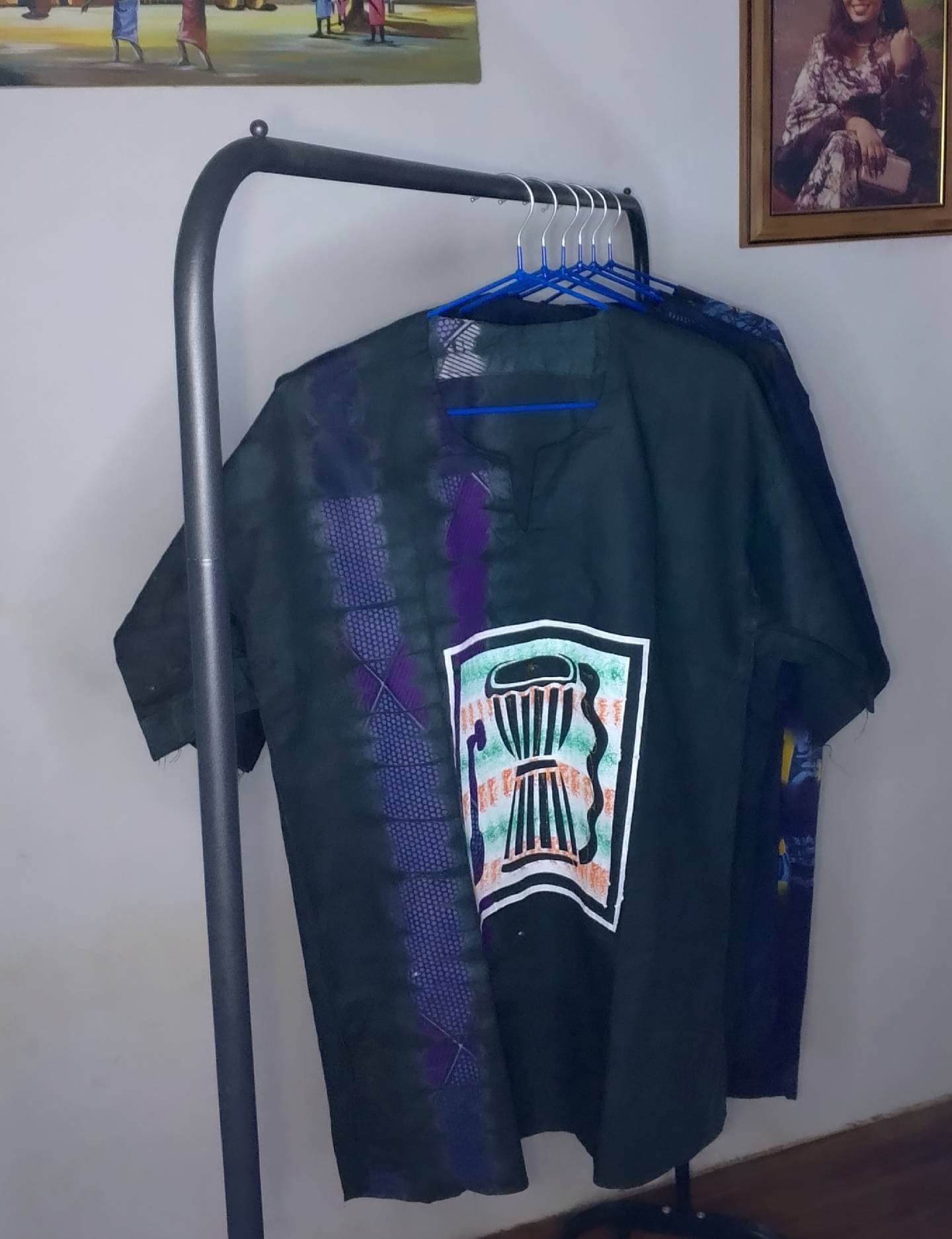 Adire Shirt - Image 1