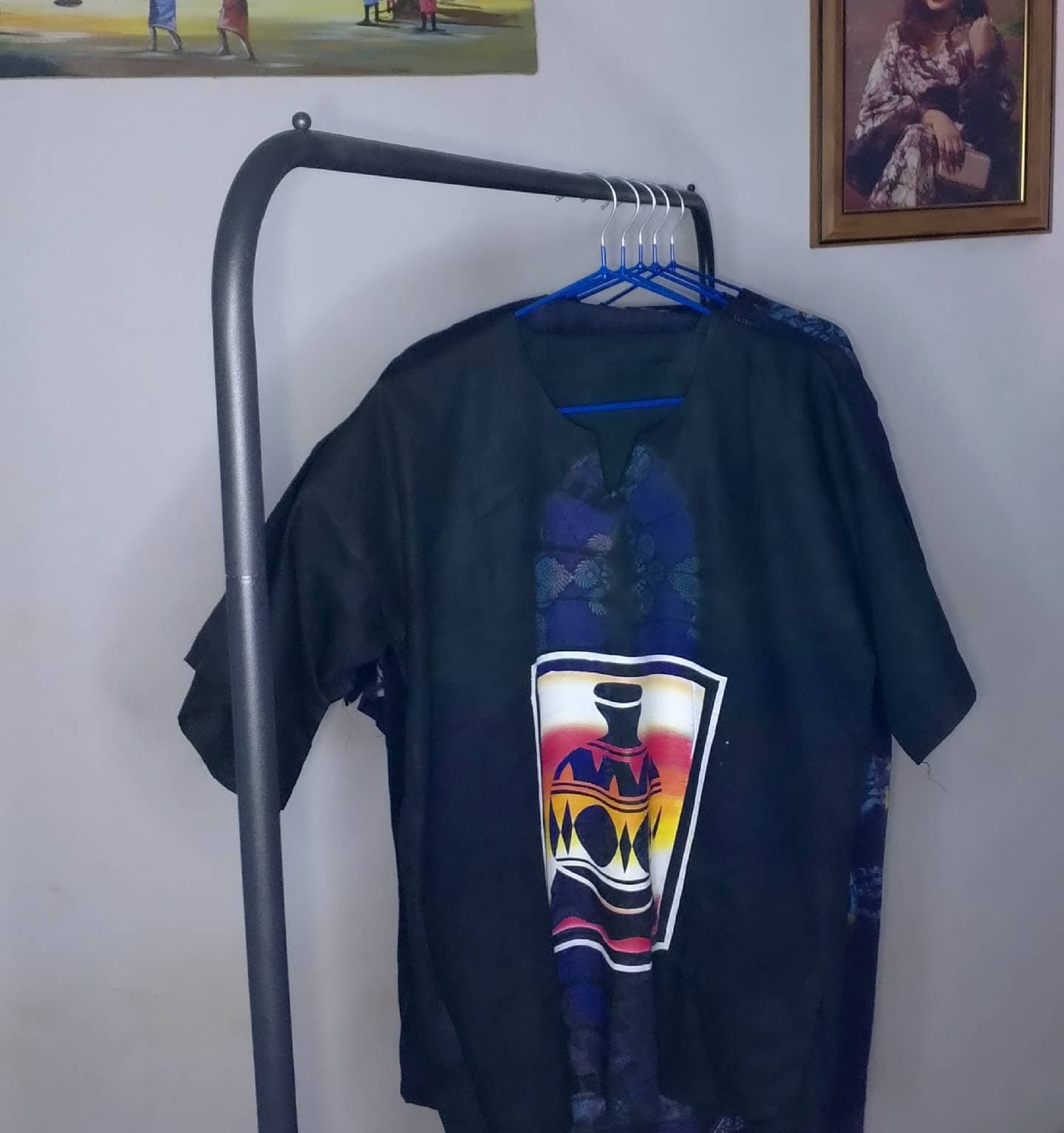 Adire Shirt - Image 1