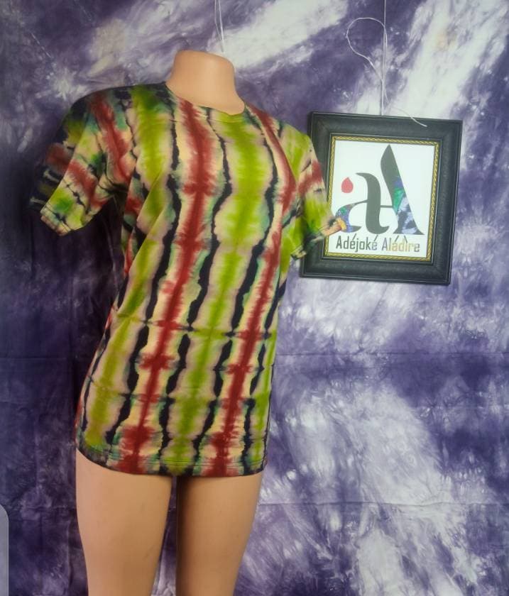 Adire t-shirts thumbnail 3