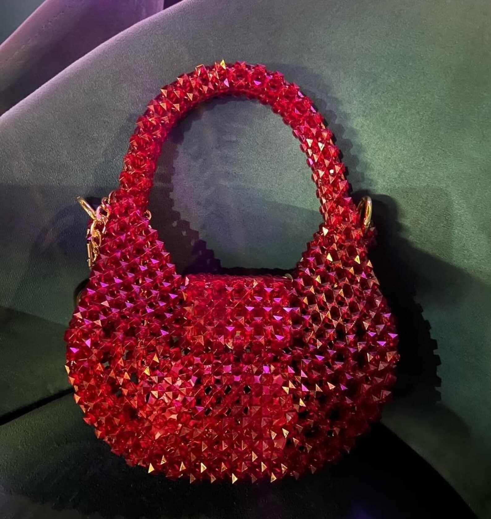 BCubeBeads beaded bag - Image 1