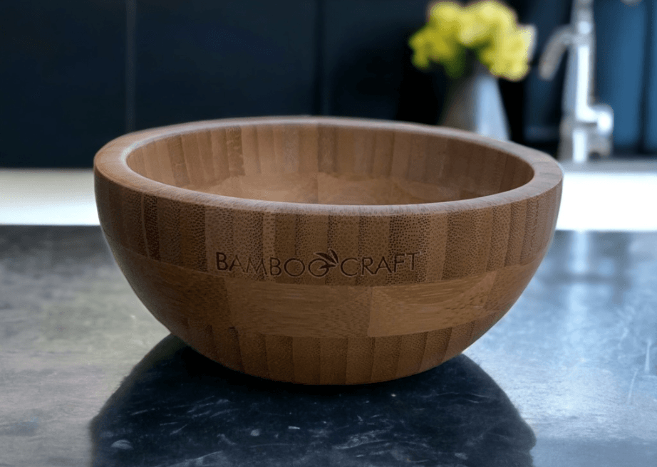 BambooCraft Bamboo Salad/Pepper Soup Bowl (1 Unit) - Image 1