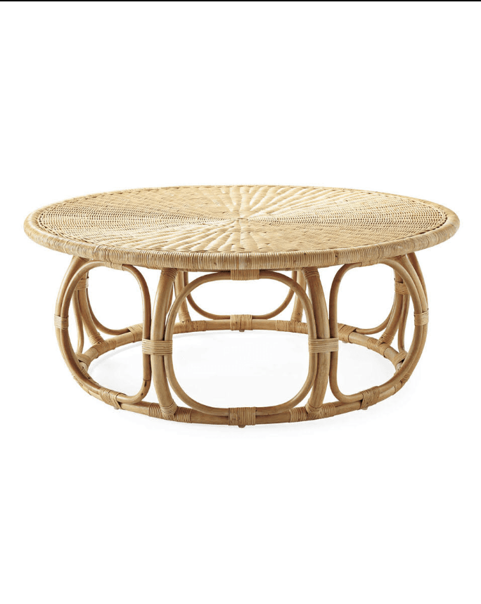 BambooCraft Pietro Rattan Coffee Table - Image 1