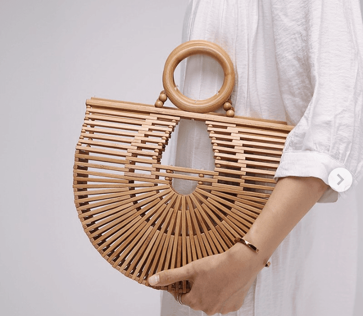 Wendysrack Bamboo Clutch purse - Image 1