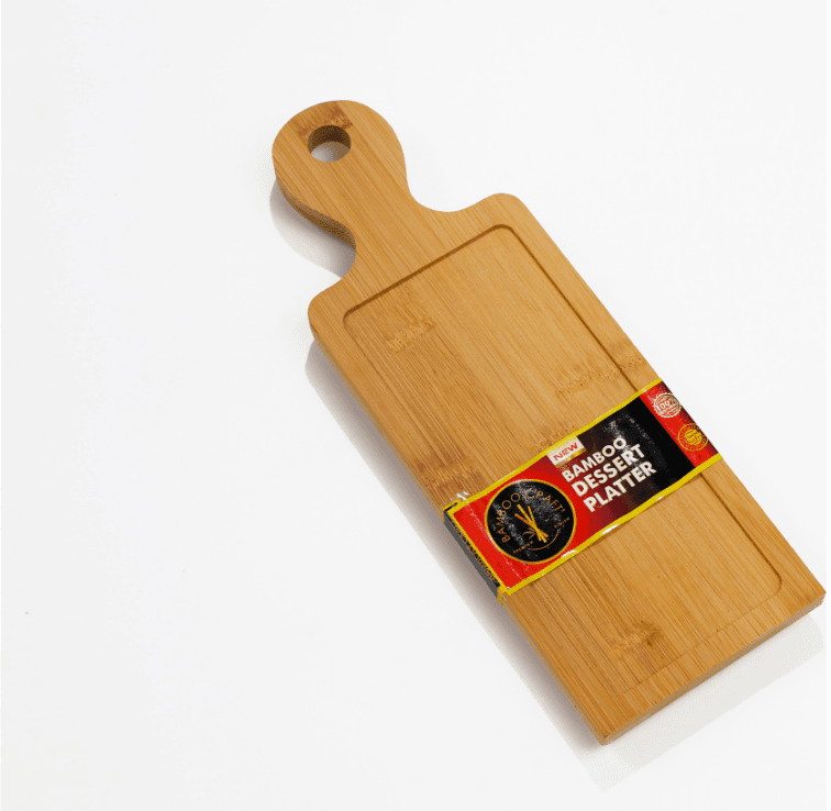 BambooCraft Bamboo Small Chops Dessert Board - Image 1