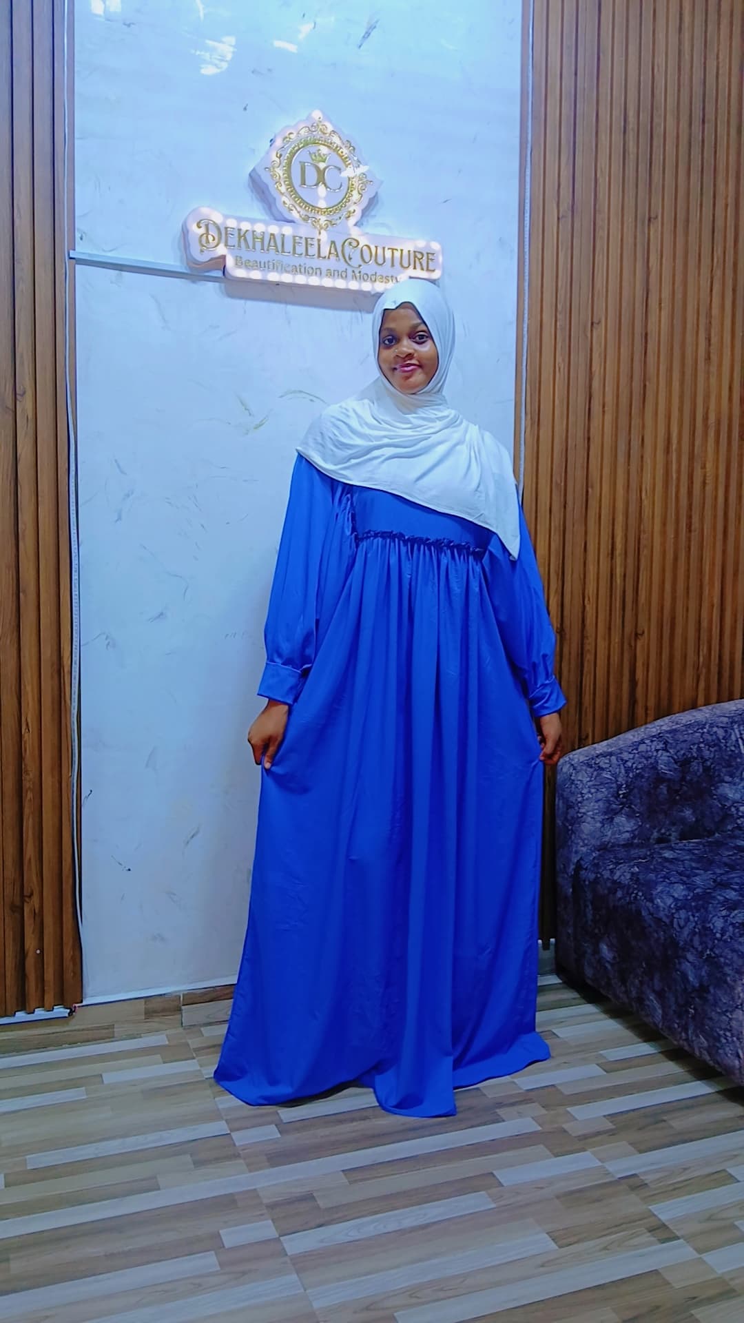 Pleated Abaya - Image 1