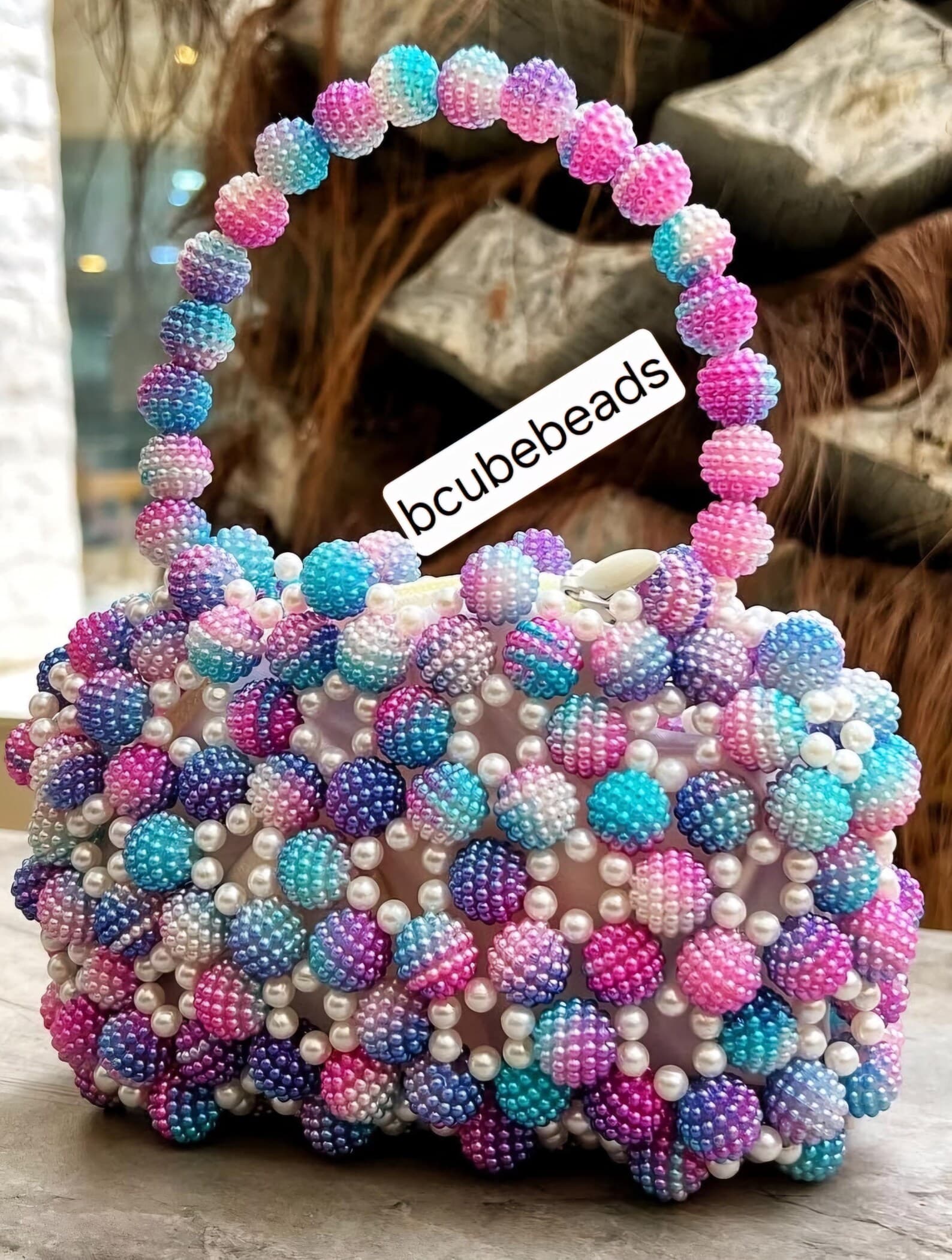 BCubeBeads Beaded Evening purse - Image 1