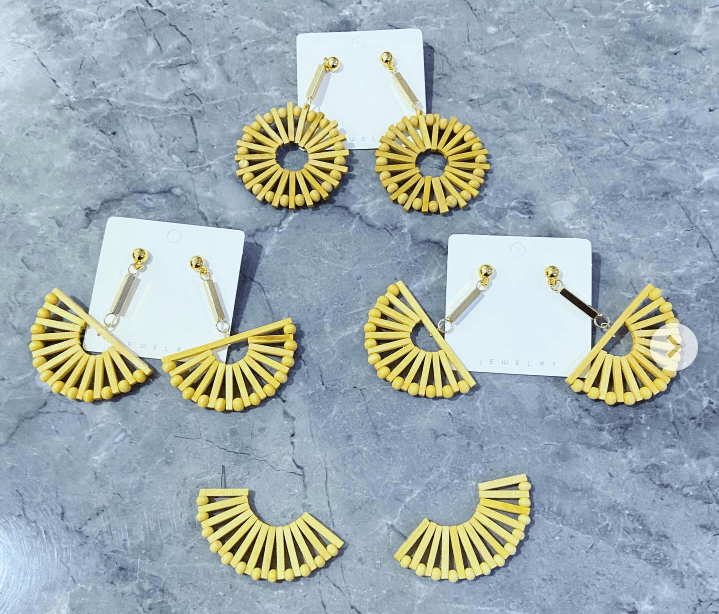 Wendysrack Bamboo earrings - Image 1