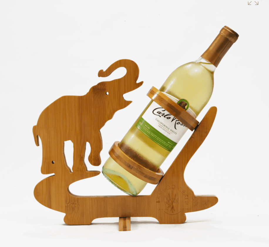 BambooCraft Wild-Life Collection Wine Holders - Image 1