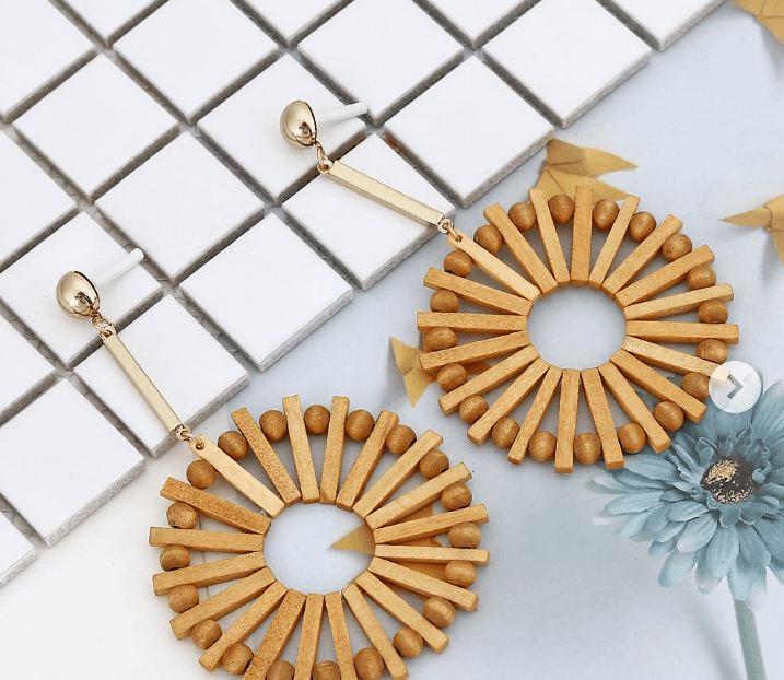 Wendysrack Bamboo earrings - Image 1