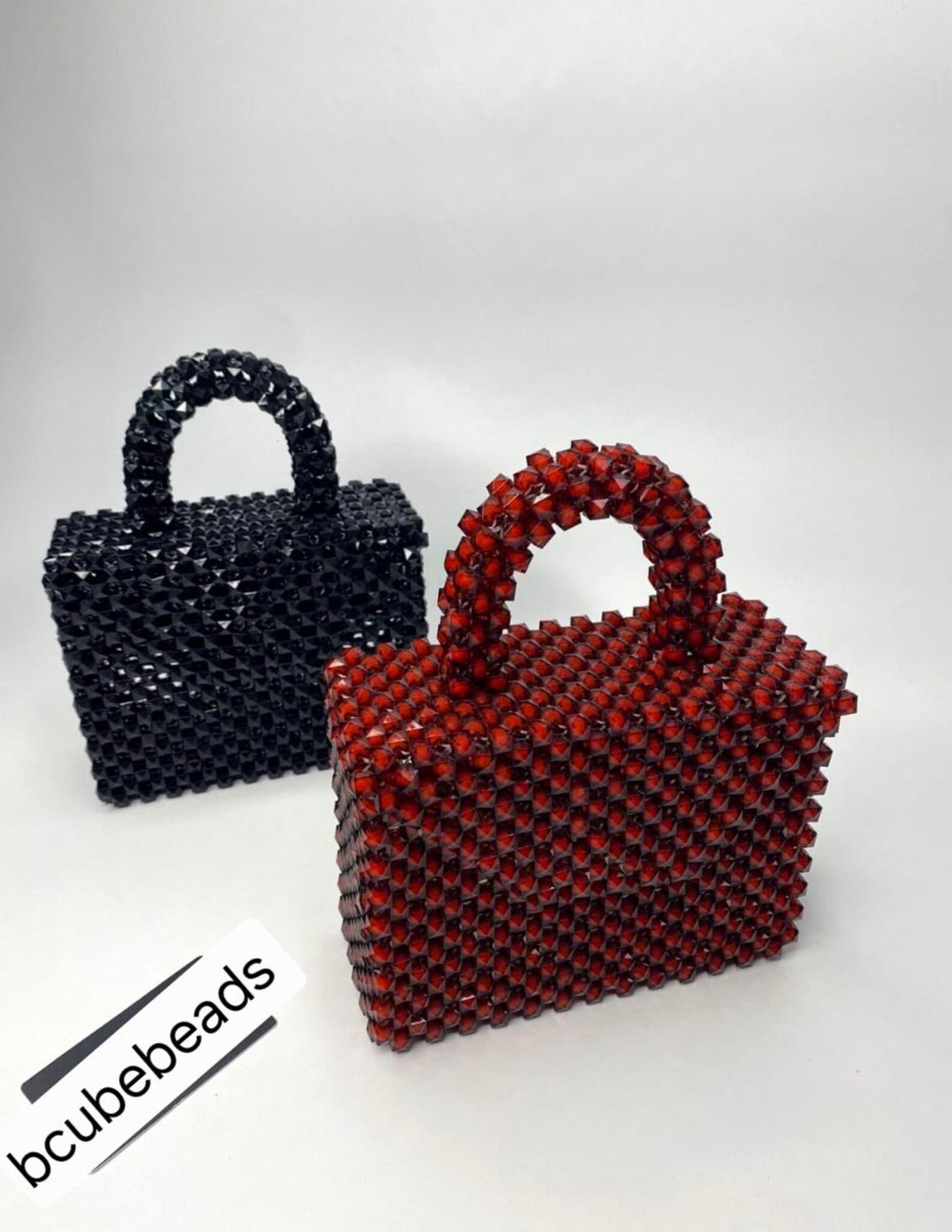 BCubeBeads Luxury Beaded Clutch Purse - Image 1