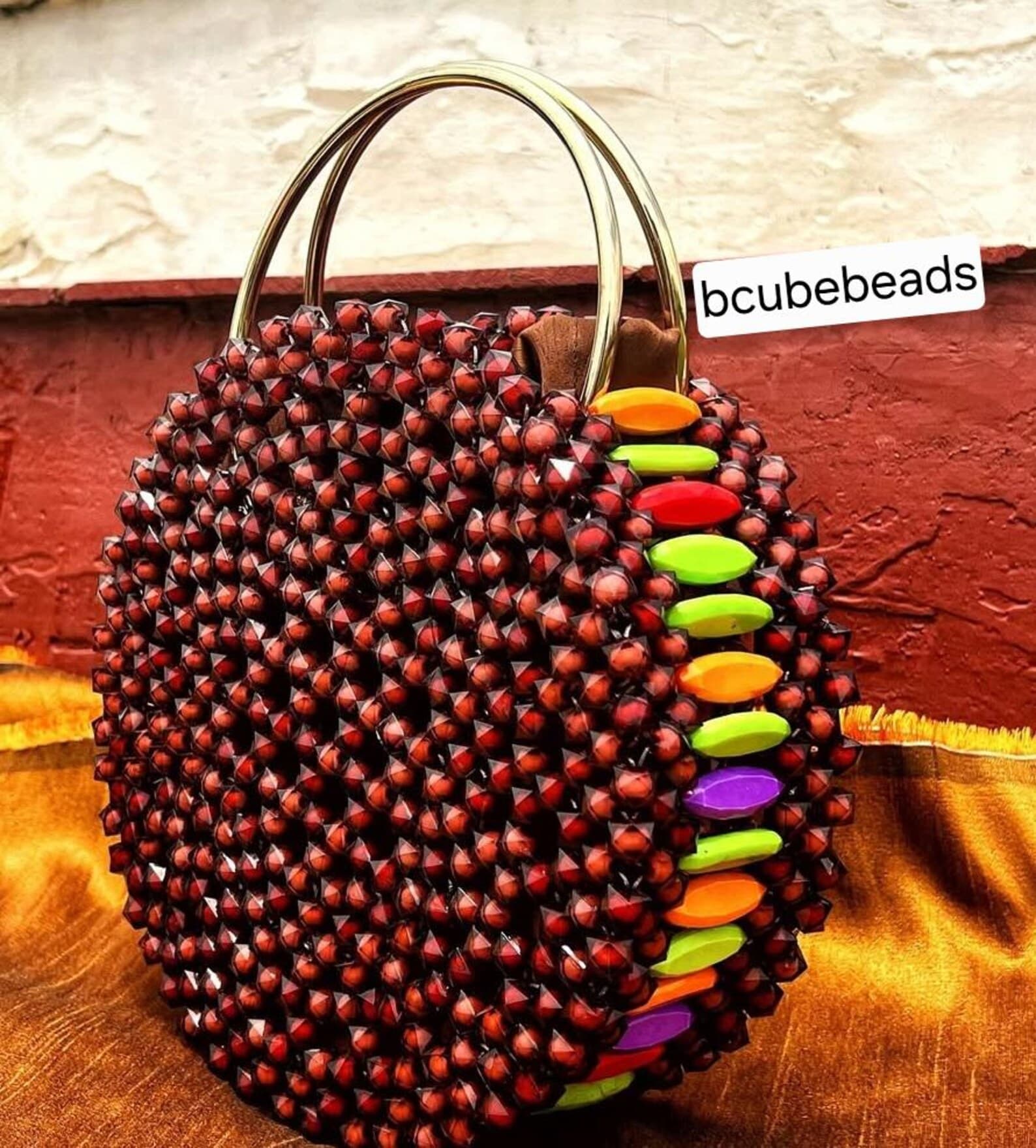 BCubeBeads Luxury Beaded Clutch Purse - Image 1
