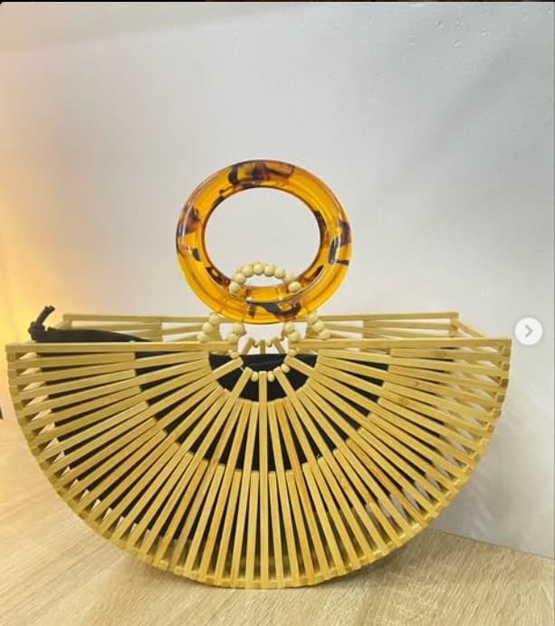 Wendysrack Bamboo Statement bag - Image 1