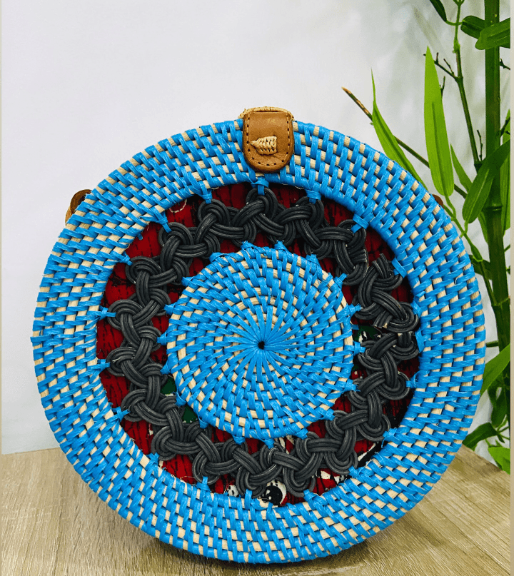 Wendysrack Round woven bag - Image 1
